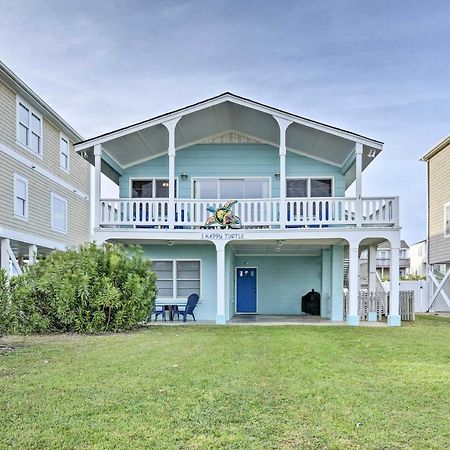Pet-Friendly Second Row House Steps To Beach! Holden Beach Kültér fotó