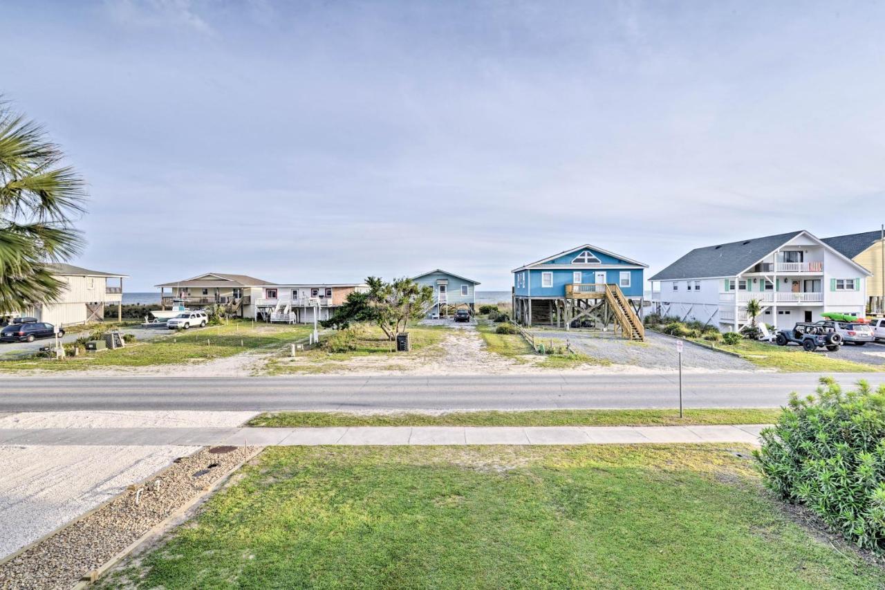 Pet-Friendly Second Row House Steps To Beach! Holden Beach Kültér fotó