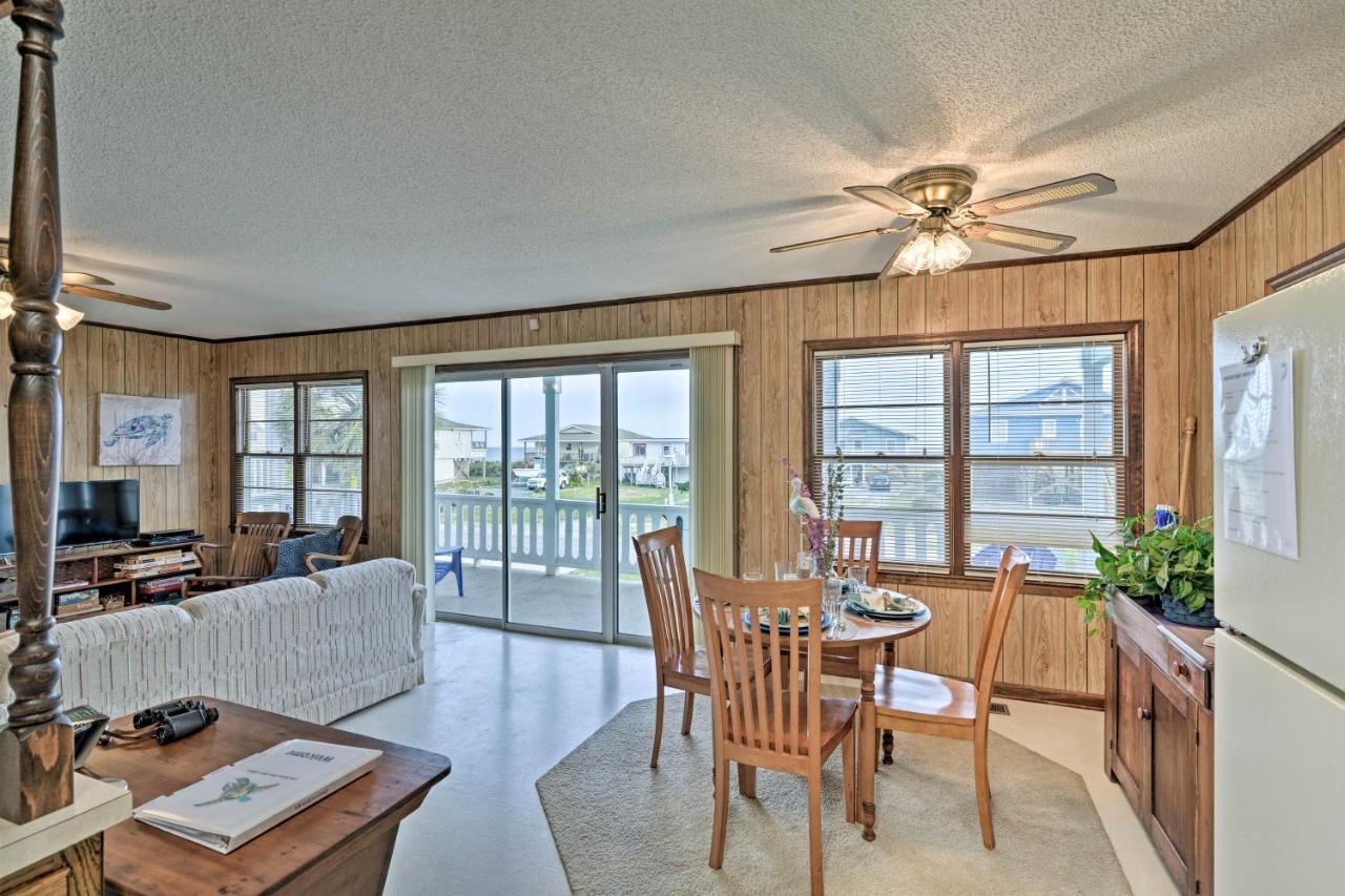 Pet-Friendly Second Row House Steps To Beach! Holden Beach Kültér fotó