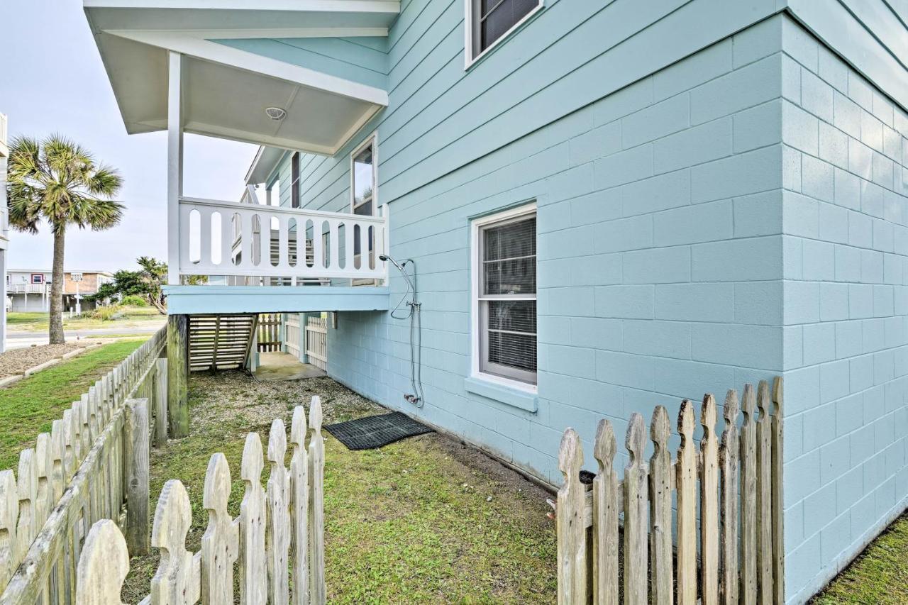 Pet-Friendly Second Row House Steps To Beach! Holden Beach Kültér fotó